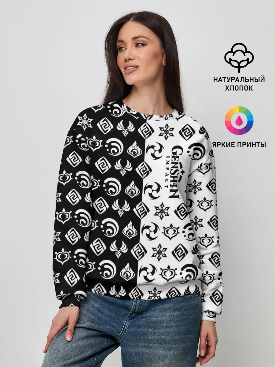 Женский свитшот / Genshin Impact