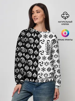 Женский свитшот / Genshin Impact