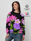 Женский свитшот / Ночные цветы