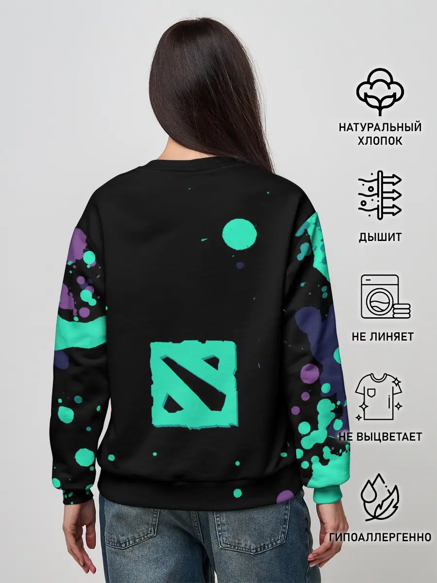 Женский свитшот / Death prophet | Dota 2