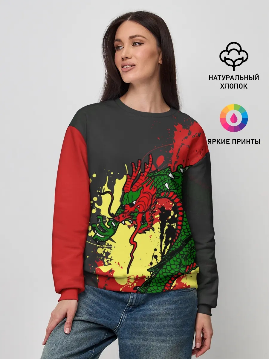 Женский свитшот / Chinese dragon