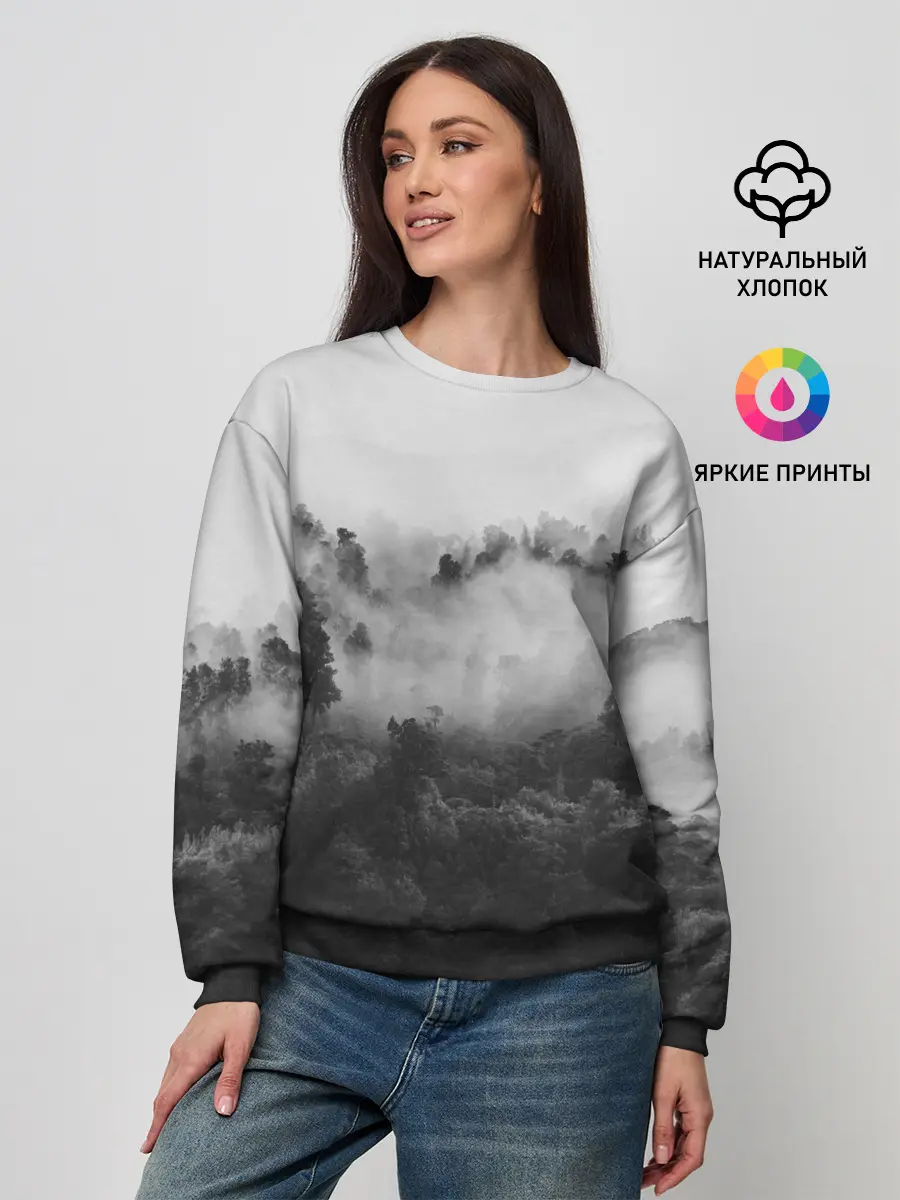 Женский свитшот / Лес