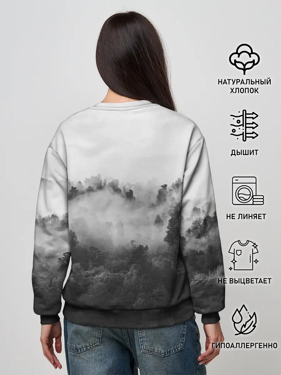 Женский свитшот / Лес