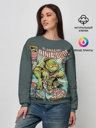 Женский свитшот / Микеланджело