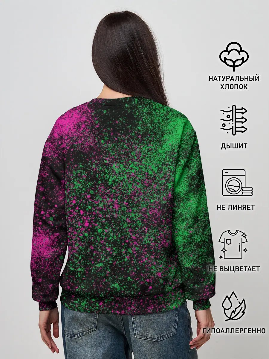 Женский свитшот / ДЖУДИ АЛЬВАРЕС | CYBERPUNK