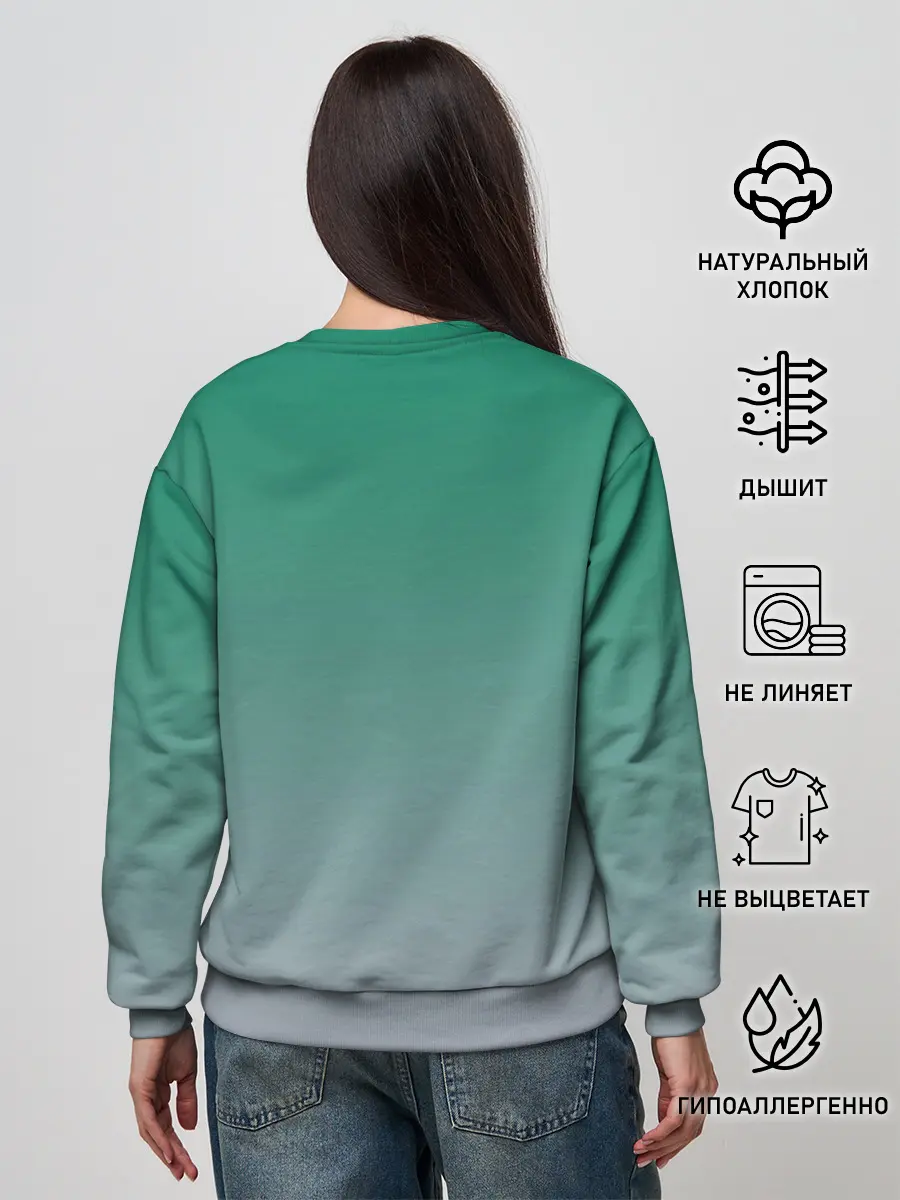 Женский свитшот / официантка горшок золота