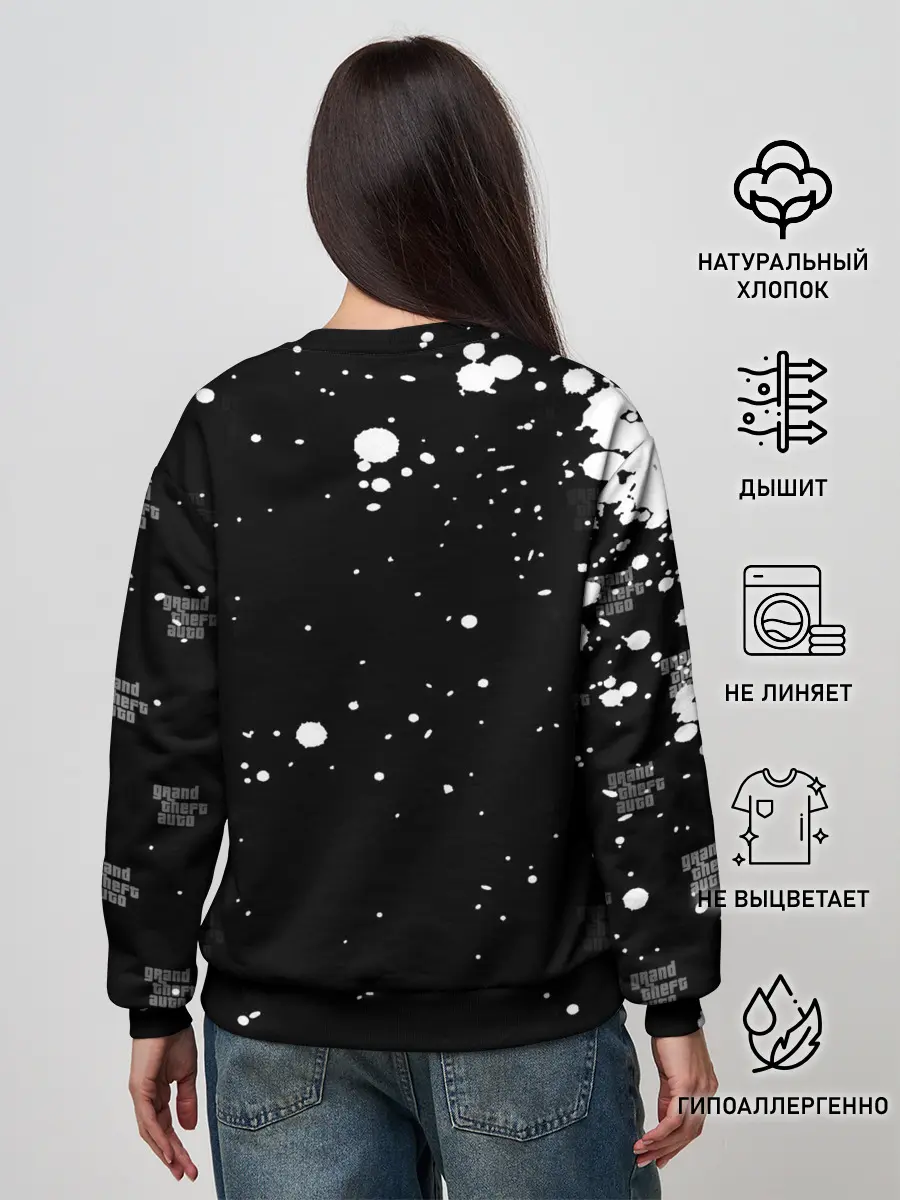 Женский свитшот / Grand Theft Auto крылья