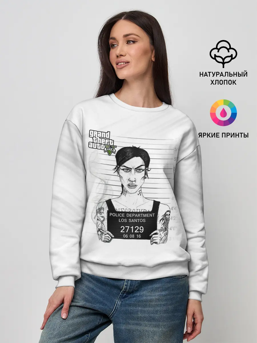 Женский свитшот / POLICE LOS SANTOS GTA