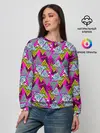 Женский свитшот / Дикая абстракция