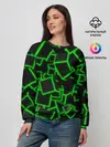 Женский свитшот / Cyber cube