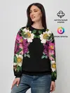 Женский свитшот / Цветы