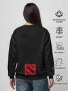 Женский свитшот / Рыцарь дракон | Dota 2