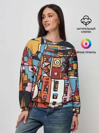 Женский свитшот / Франкфурт