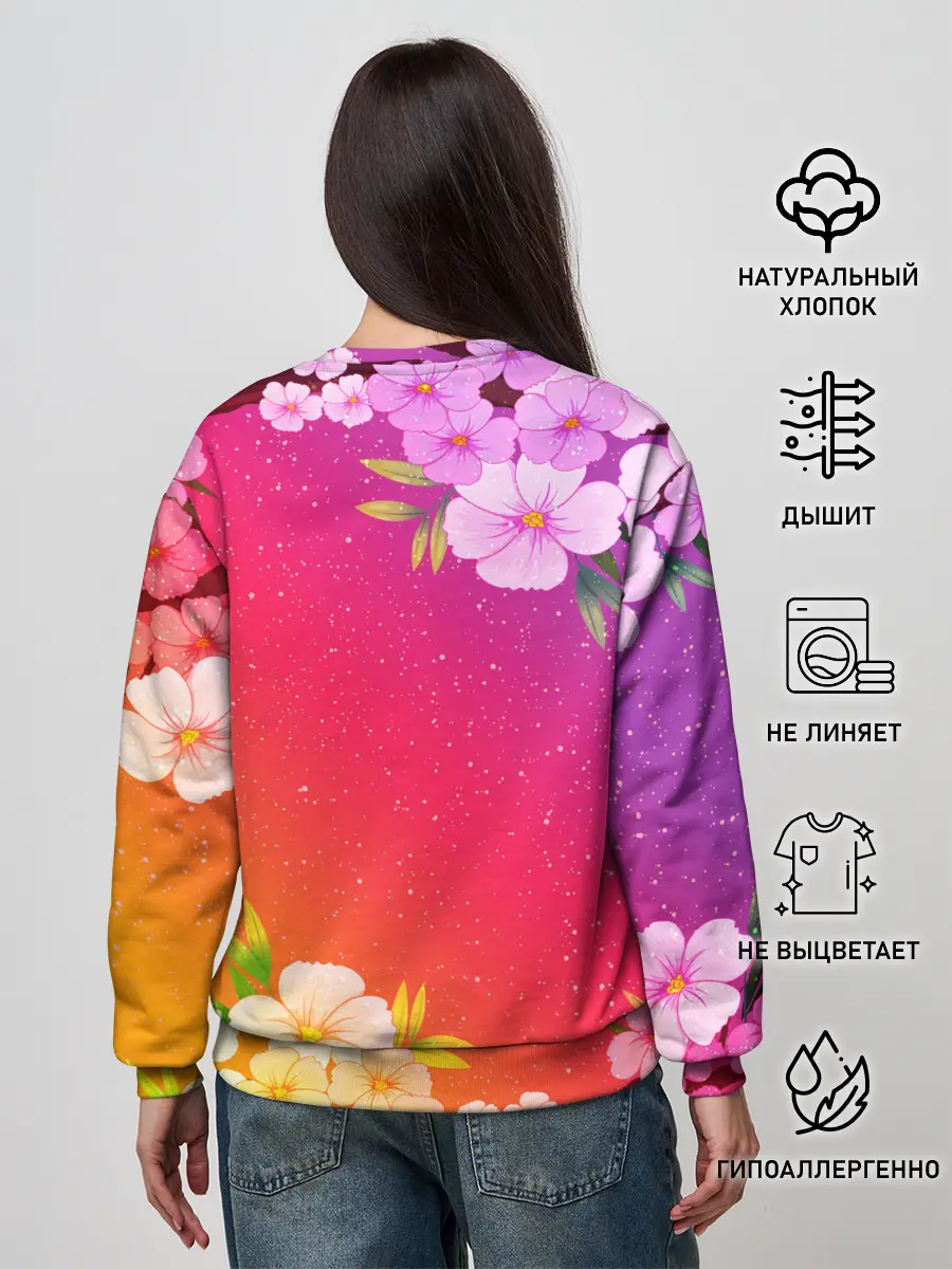 Женский свитшот / САКУРА | SAKURA
