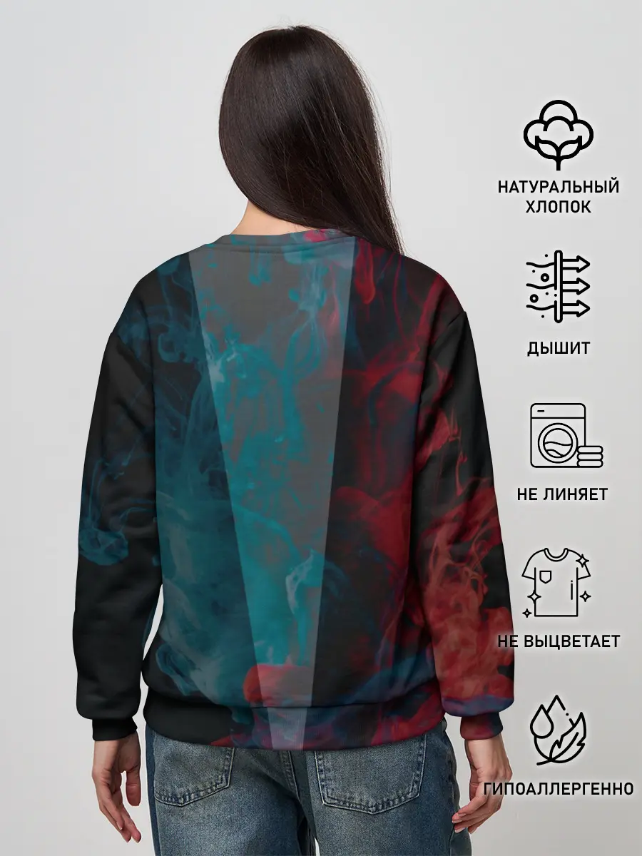 Женский свитшот / RUST | ALWAYS ONLINE | РАСТ