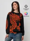 Женский свитшот / RED CHINA DRAGON