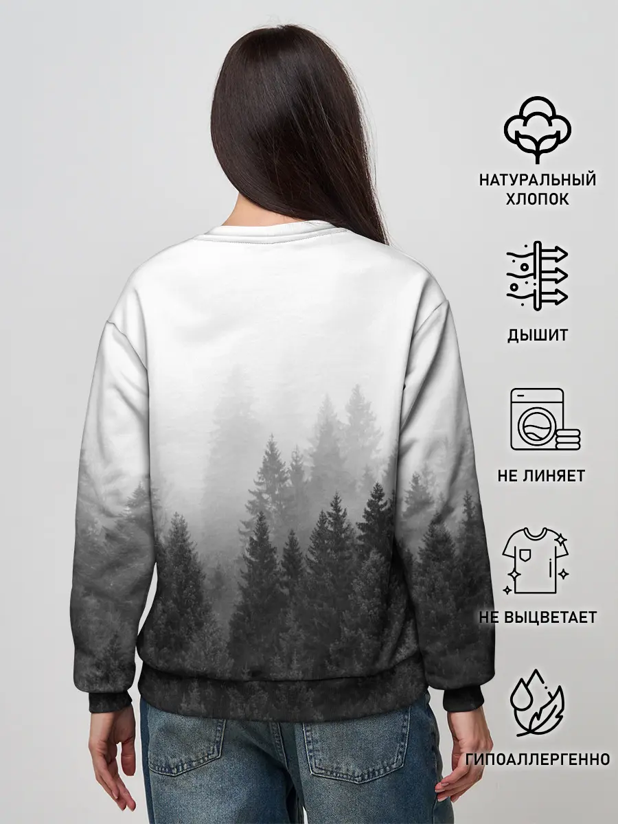 Женский свитшот / Волк