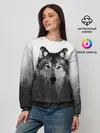 Женский свитшот / Волк