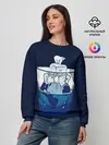 Женский свитшот / Polar Ice Bear