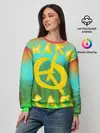 Женский свитшот / Make peace