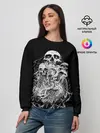 Женский свитшот / ЧЕРЕПА