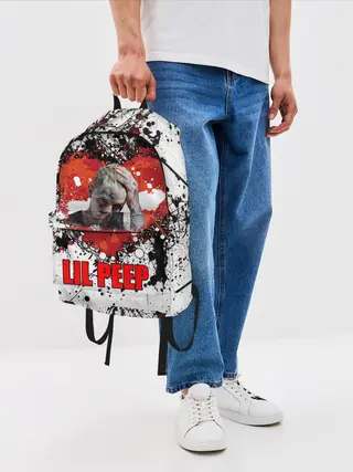 Рюкзак джинсовый / Lil Peep