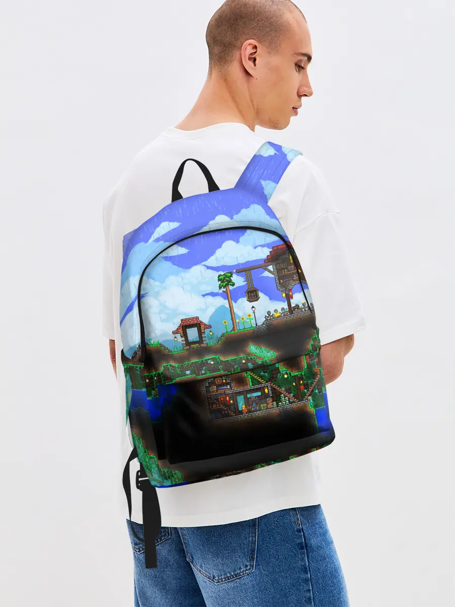 Рюкзак джинсовый / TERRARIA EXCLUSIVE