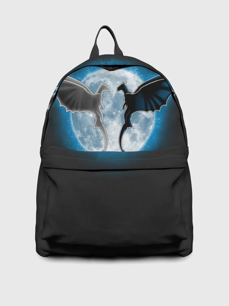 Рюкзак джинсовый / Как приручить дракона