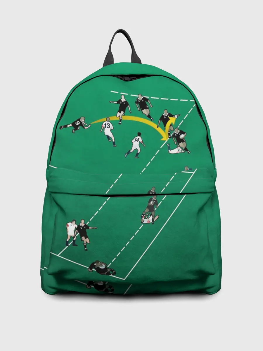 Рюкзак джинсовый / Игра в регби