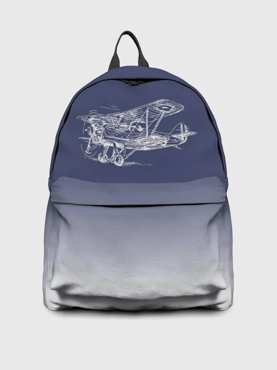 Рюкзак джинсовый / Биплан