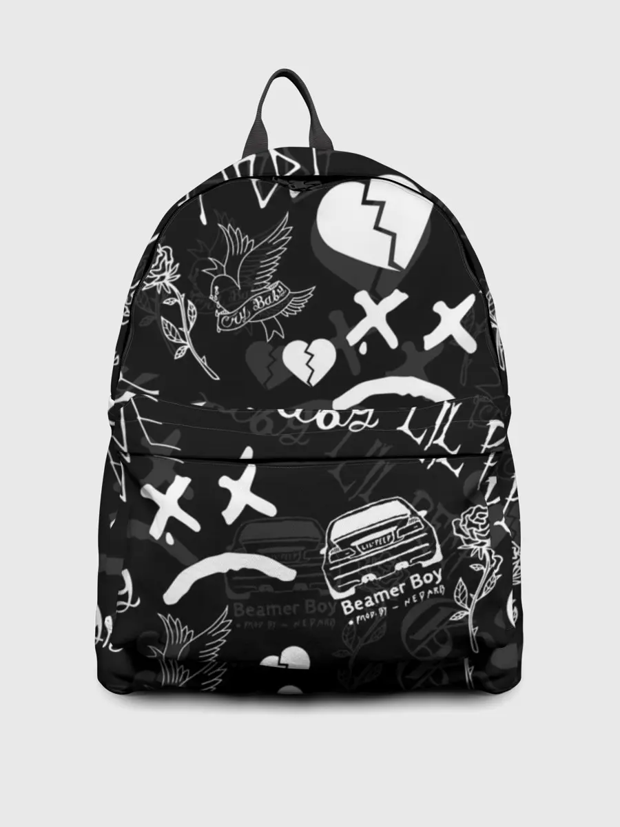 Рюкзак джинсовый / LIL PEEP