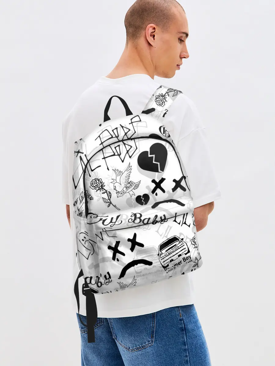 Рюкзак джинсовый / LIL PEEP