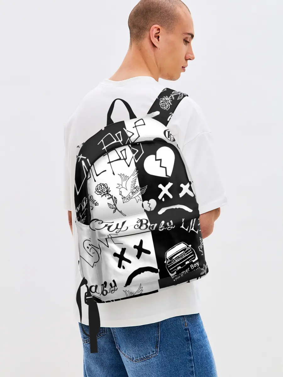 Рюкзак джинсовый / LIL PEEP