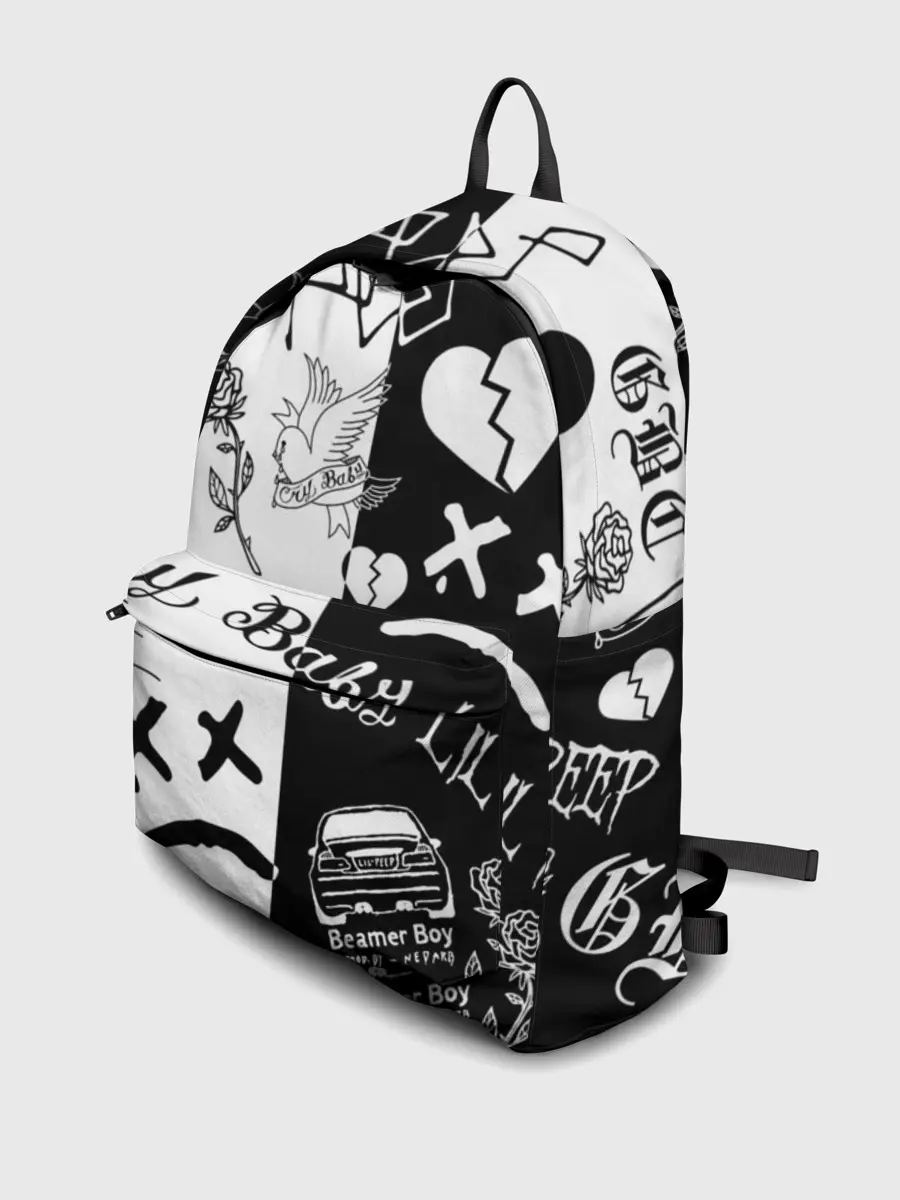 Рюкзак джинсовый / LIL PEEP