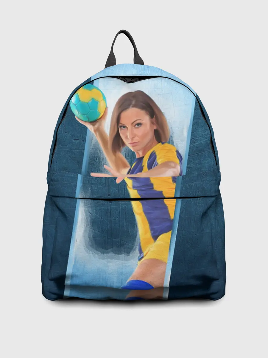 Рюкзак джинсовый / Гандболистка