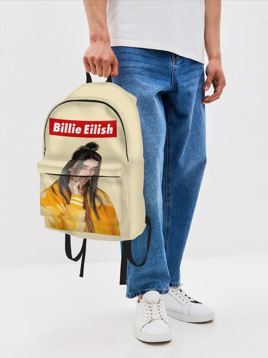 Рюкзак джинсовый / BILLIE EILISH.