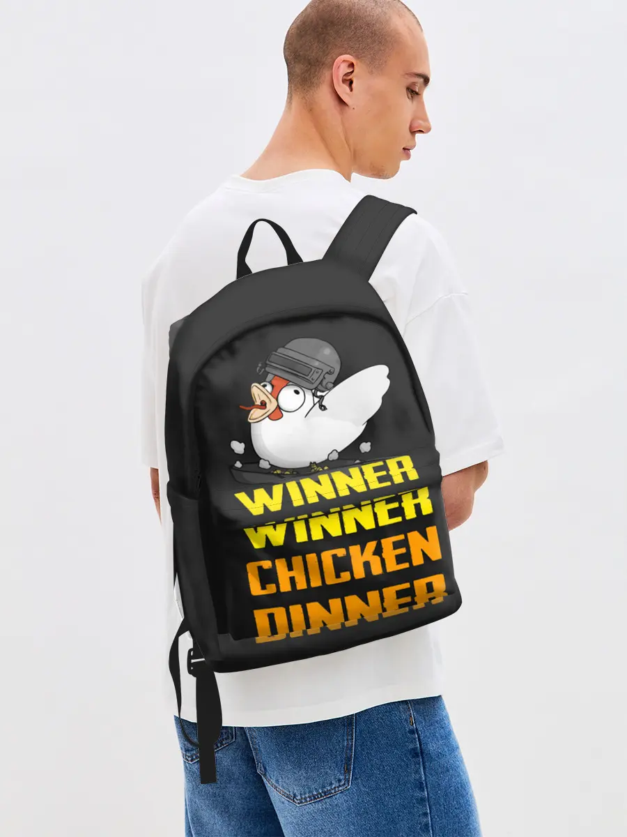 Рюкзак джинсовый / Winner Chicken Dinner
