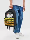 Рюкзак джинсовый / Winner Chicken Dinner