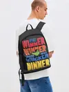 Рюкзак джинсовый / Winner Chicken Dinner