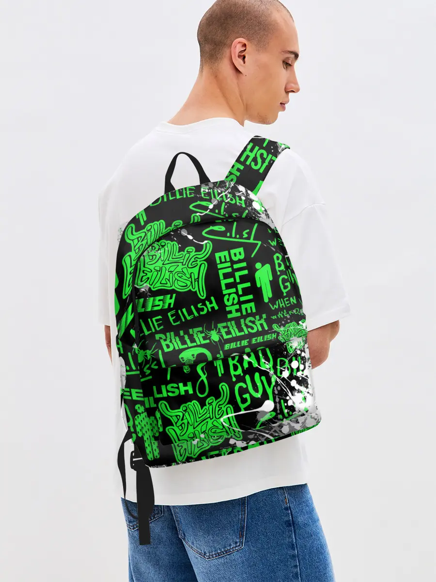 Рюкзак джинсовый / BILLIE EILISH.