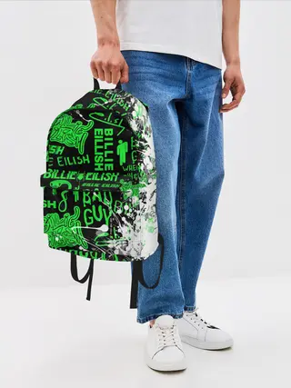 Рюкзак джинсовый / BILLIE EILISH.