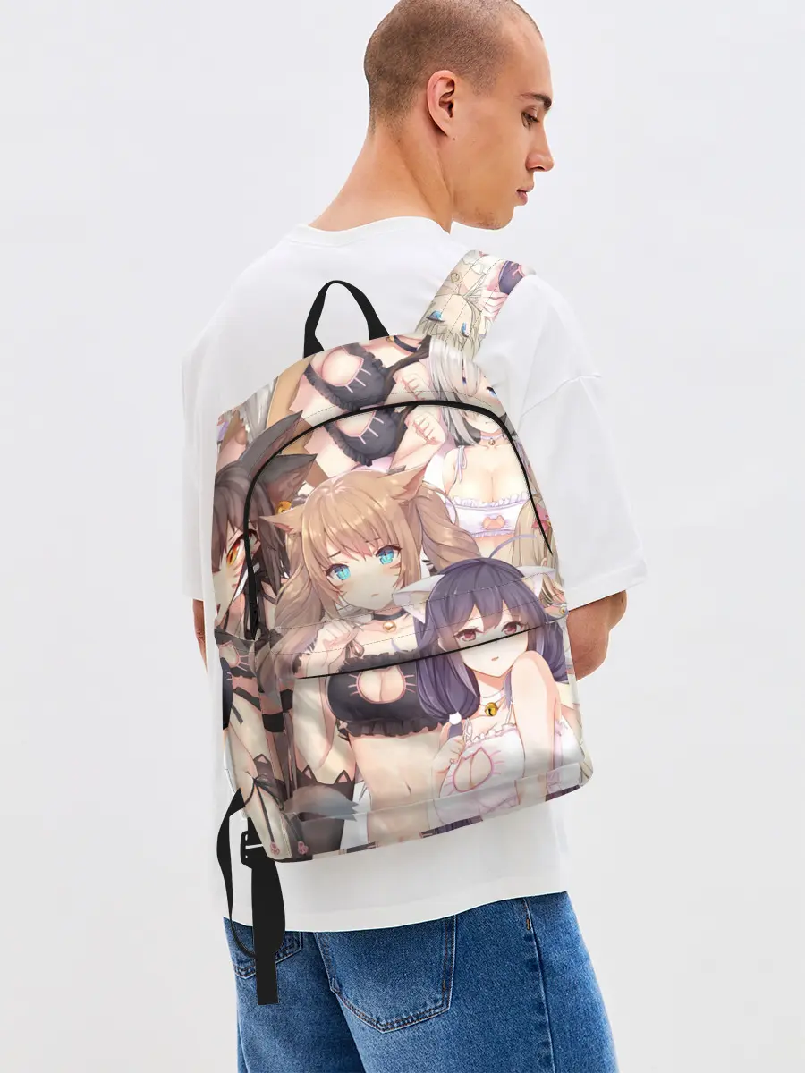 Рюкзак джинсовый / Девушки в купальниках