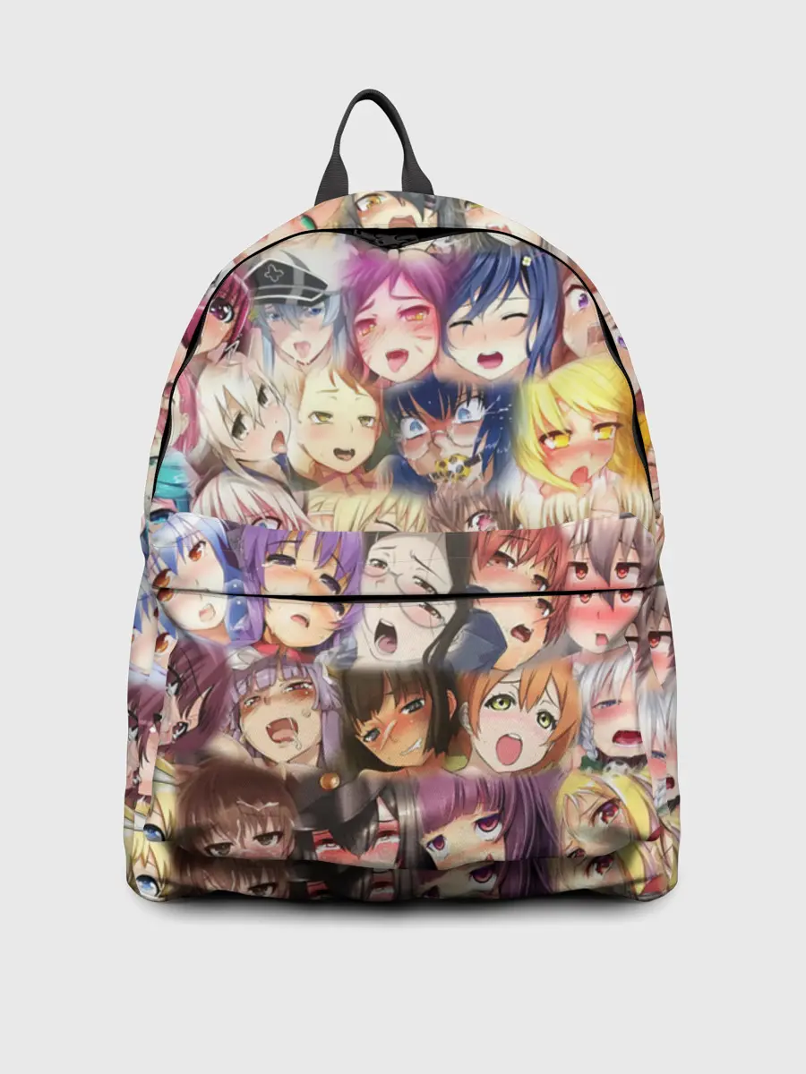 Рюкзак джинсовый / MANY FACES OF AHEGAO! color