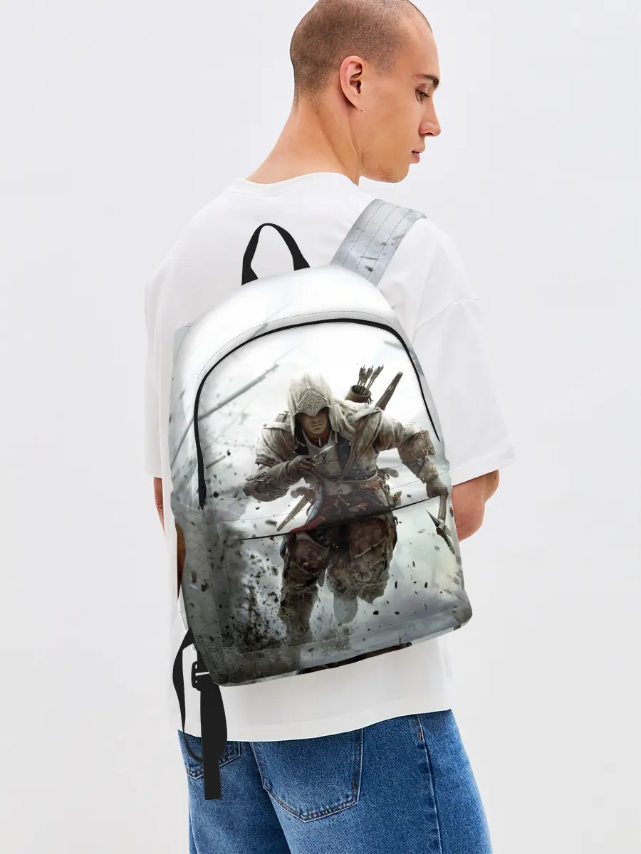 Рюкзак джинсовый / ASSASSINS CREED