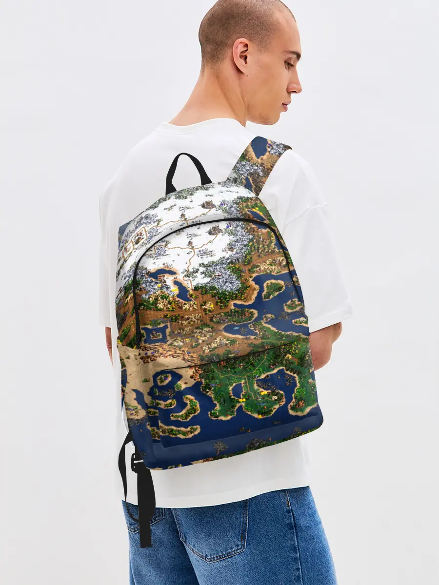 Рюкзак джинсовый / HEROES 3 КАРТА