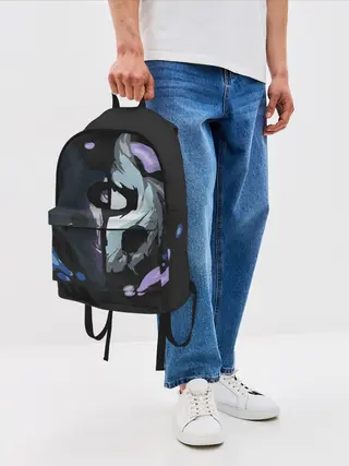 Рюкзак джинсовый / League of Legends