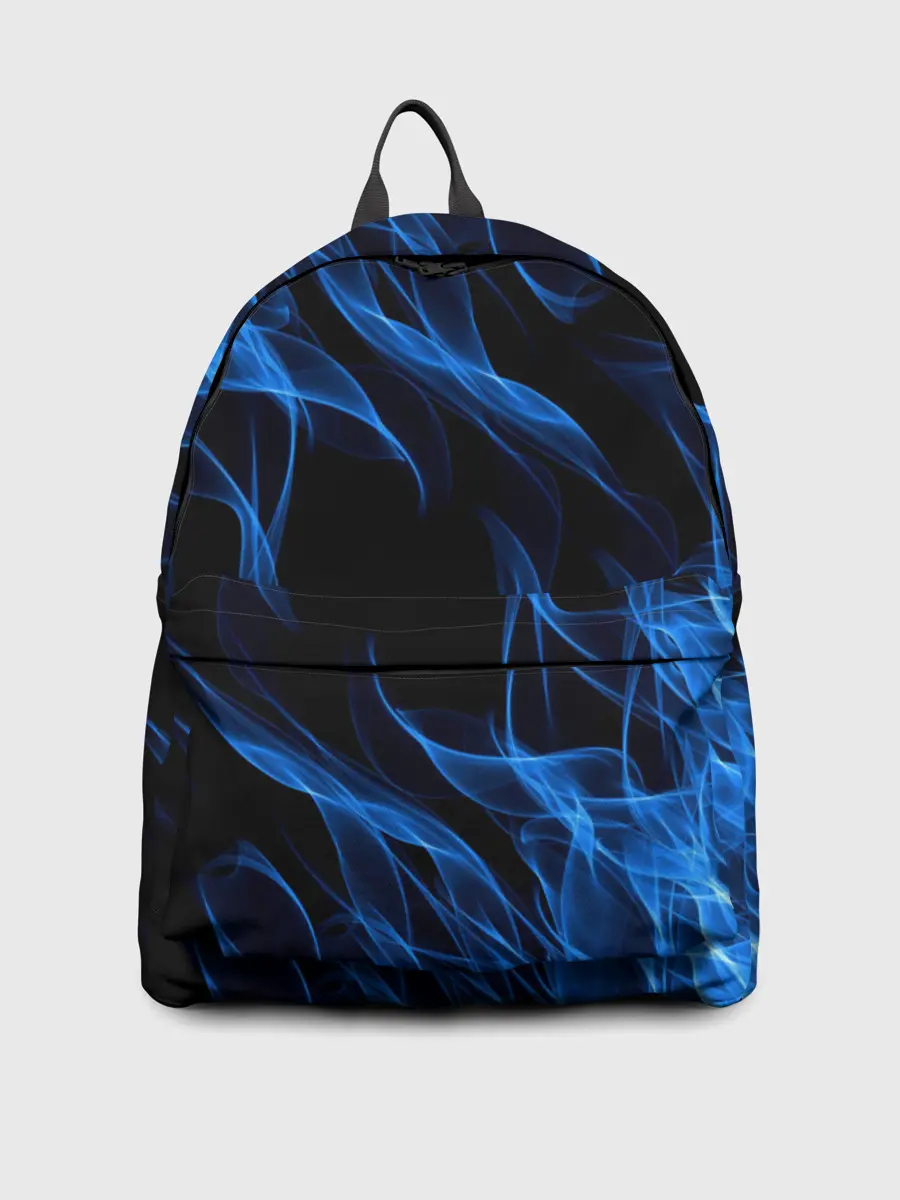 Рюкзак джинсовый / BLUE FIRE FLAME