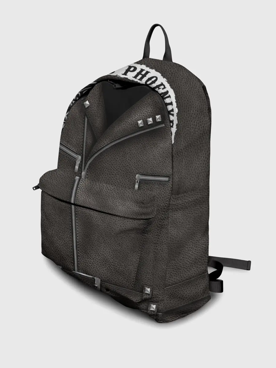 Рюкзак джинсовый / Косуха Байкерская