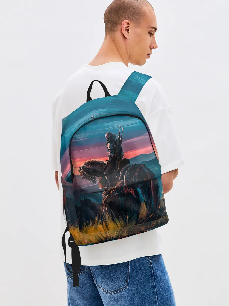 Рюкзак джинсовый / The Witcher