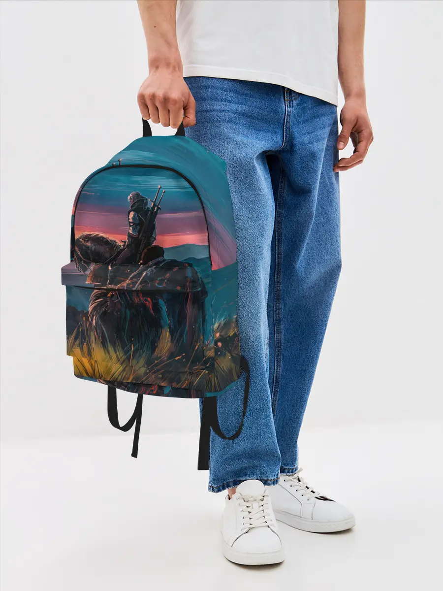 Рюкзак джинсовый / The Witcher